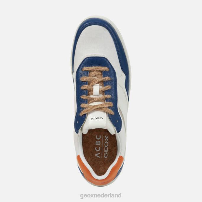 Geox warrens man 282Z756 spijkerbroek/wit