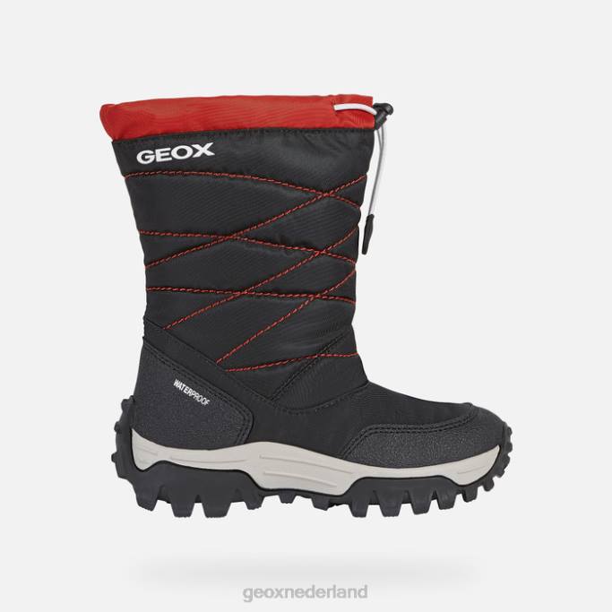 Geox Himalaya jongen 282Z1402 zwart rood
