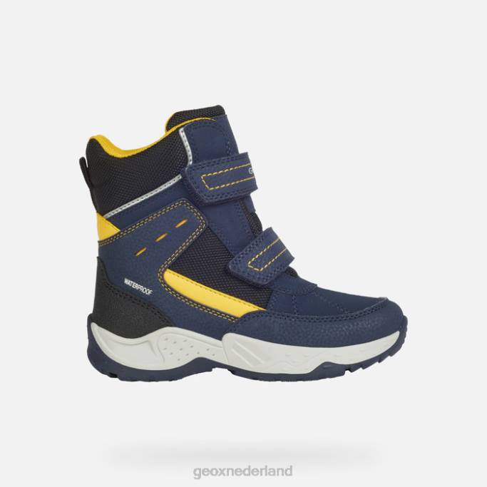 Geox Sentiero jongen 282Z1415 marine/geel