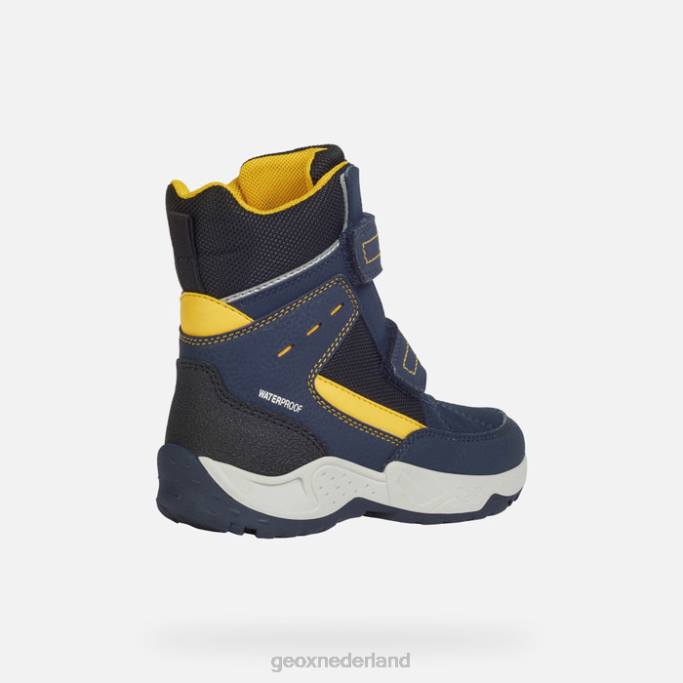 Geox Sentiero jongen 282Z1415 marine/geel