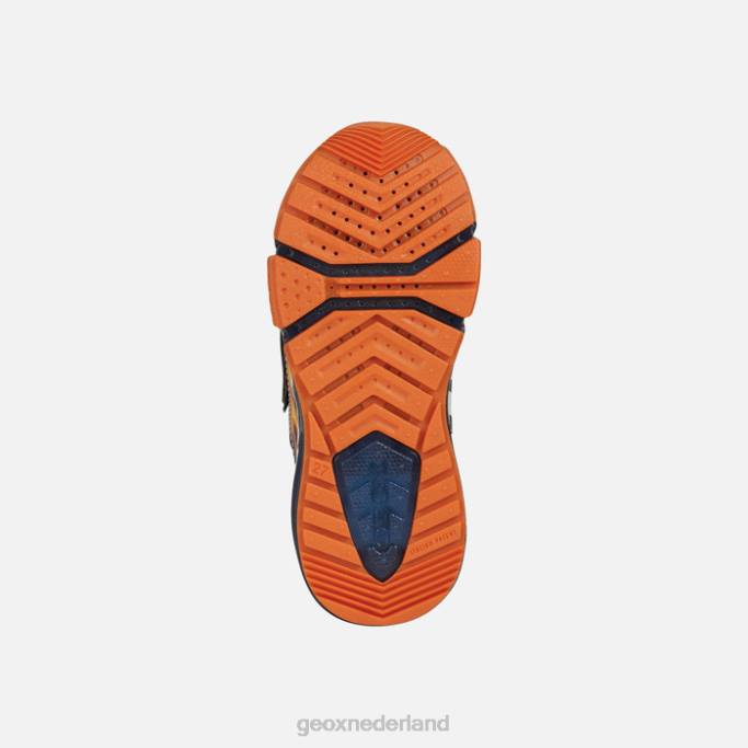 Geox Bayony jongen 282Z1398 marine/oranje