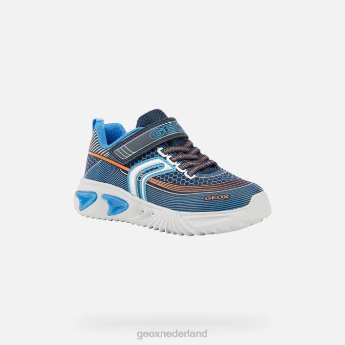 Geox assistent jongen 282Z1404 marine/zilver