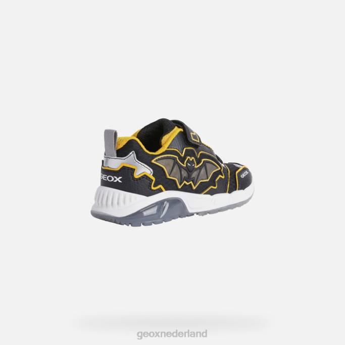 Geox spaziale jongen 282Z1374 zwart geel