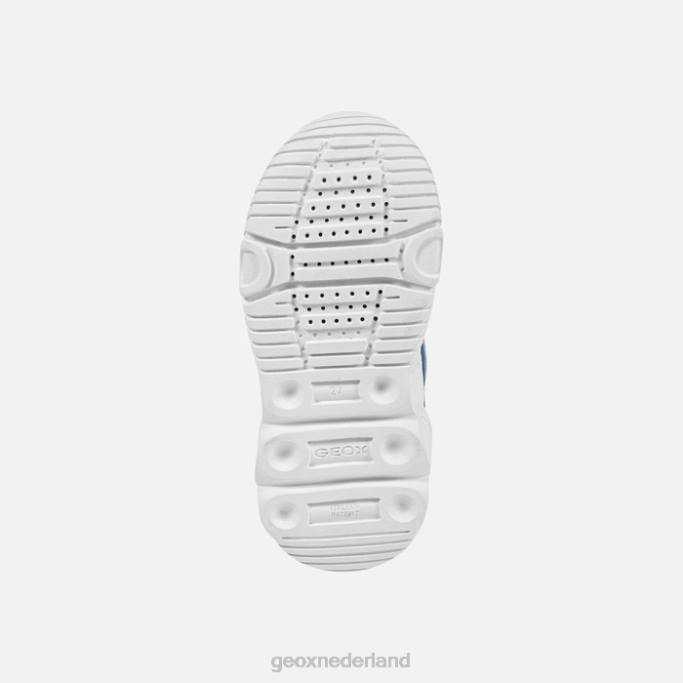 Geox wroom jongen 282Z1380 koninklijk/oranje