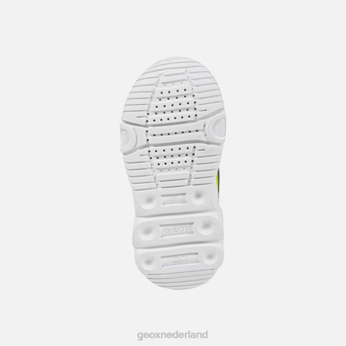 Geox wroom jongen 282Z1382 limoen/zwart