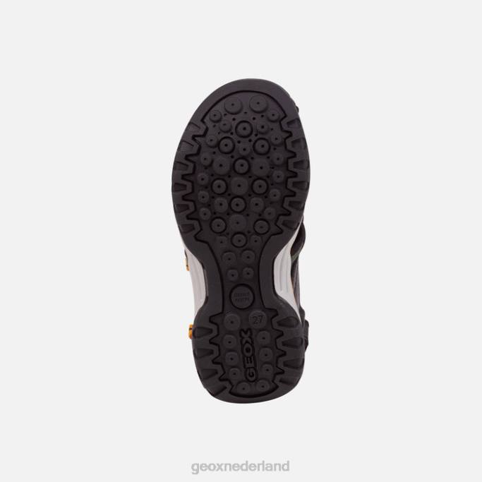 Geox Borealis jongen 282Z1277 zwart/oranje