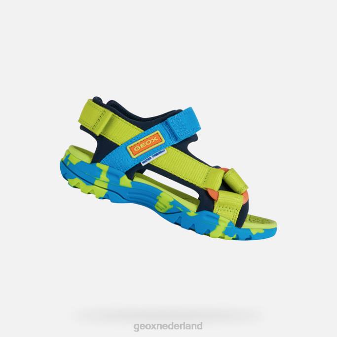 Geox Borealis jongen 282Z1962 kalk/lucht