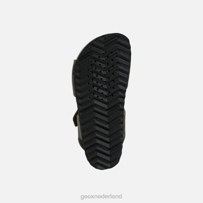 Geox gita jongen 282Z1301 militair/zwart