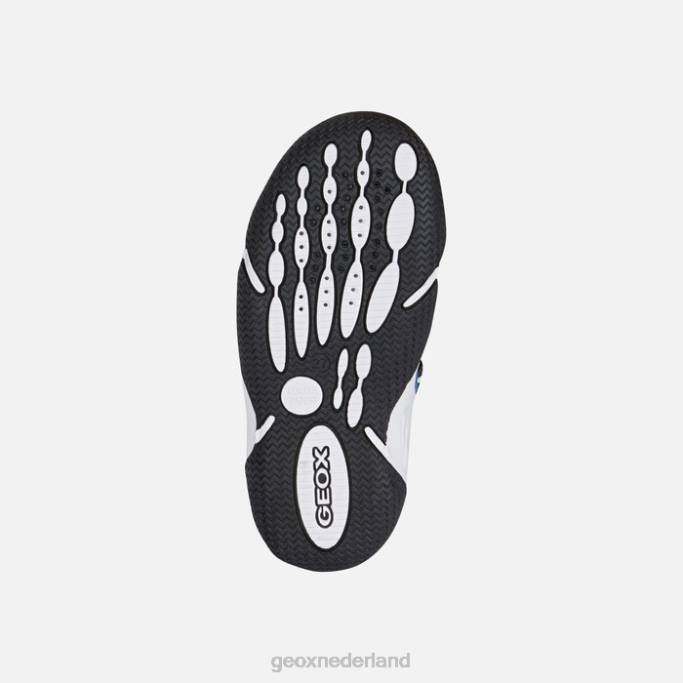 Geox waadvogel junior 282Z1348 koningsblauw/fluogroen