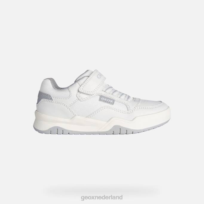 Geox Perth jongen 282Z1266 wit/lichtgrijs