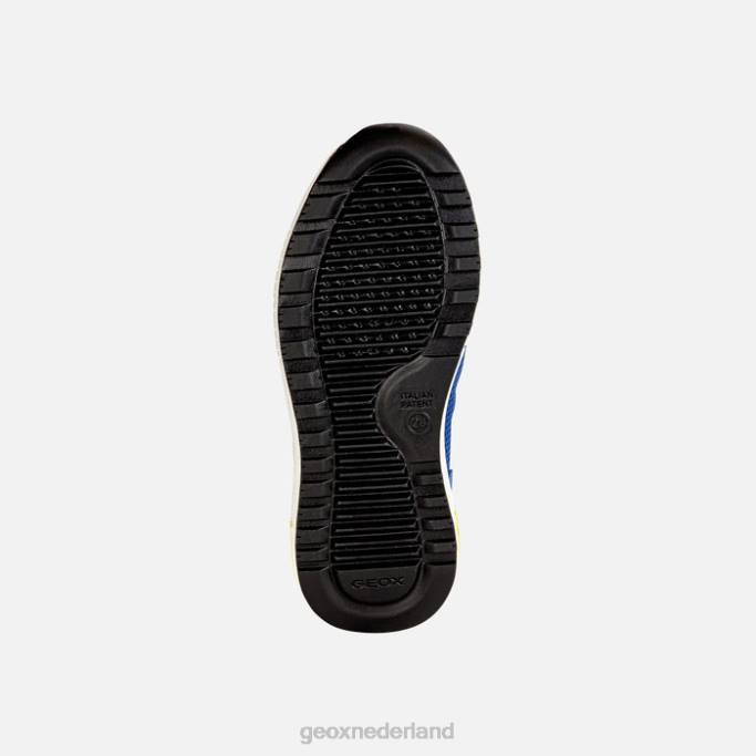 Geox alben jongen 282Z1292 koninklijk/limoen