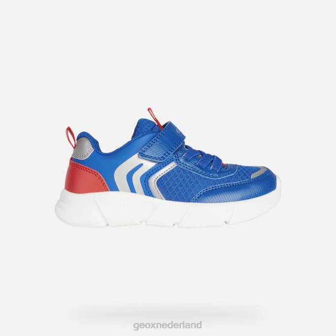 Geox aril jongen 282Z1270 koninklijk/rood