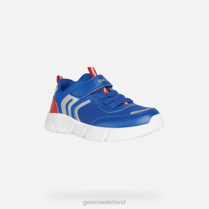 Geox aril jongen 282Z1270 koninklijk/rood