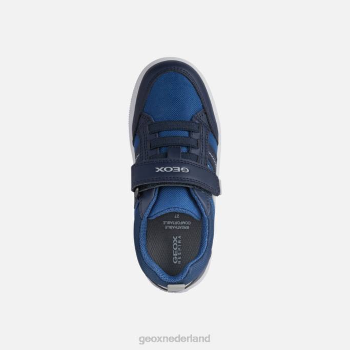 Geox arzach jongen 282Z1303 blauw/gebroken wit
