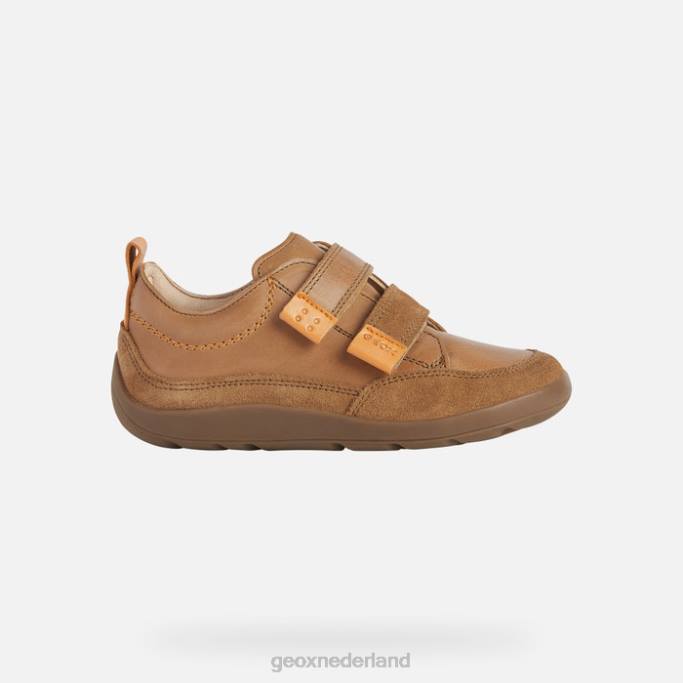Geox blote jongen 282Z1396 cognac/oranje