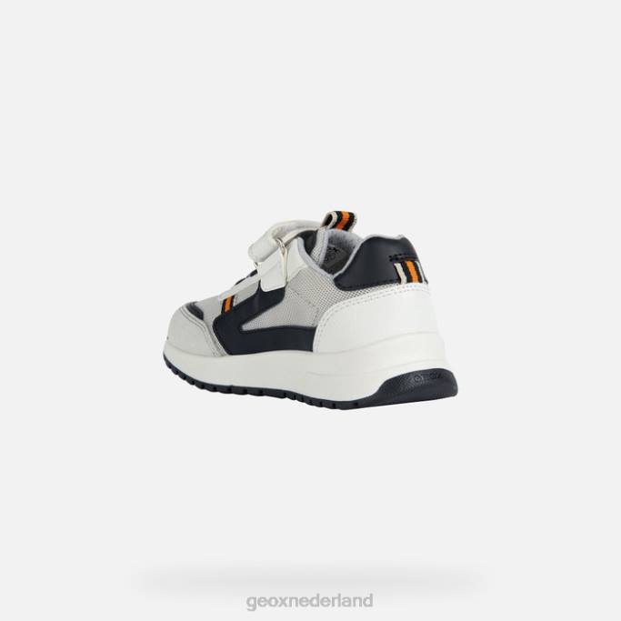 Geox briezee jongen 282Z1978 wit Zwart
