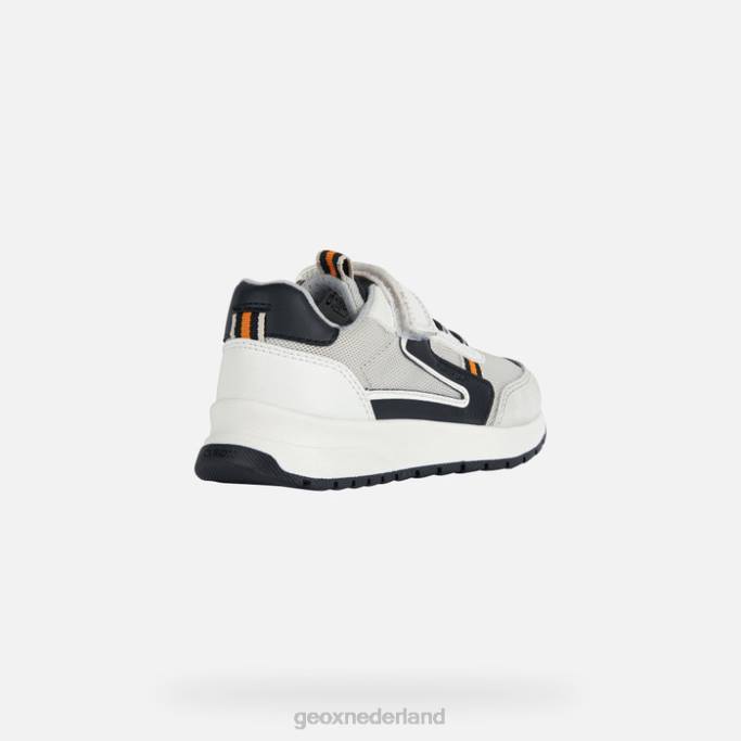 Geox briezee jongen 282Z1978 wit Zwart