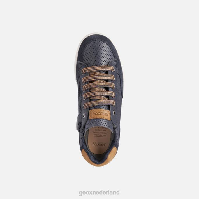 Geox djrock jongen 282Z1384 marine/cognac