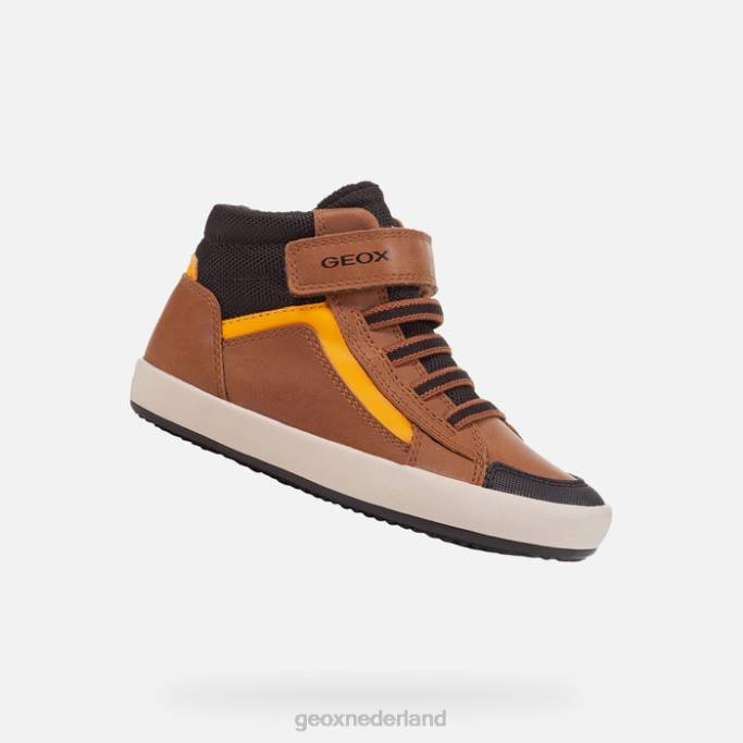 Geox gisli jongen 282Z1343 Het is bruin/zwart