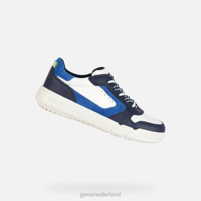 Geox hyro jongen 282Z1952 wit/marineblauw