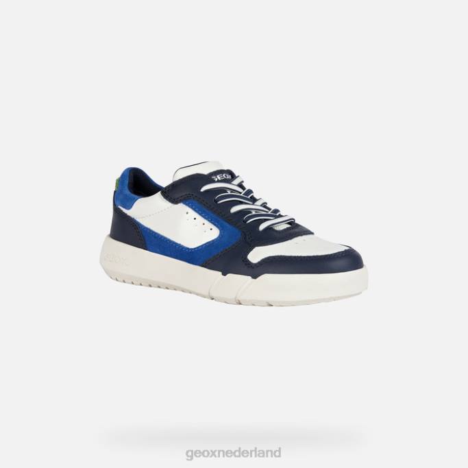 Geox hyro jongen 282Z1952 wit/marineblauw