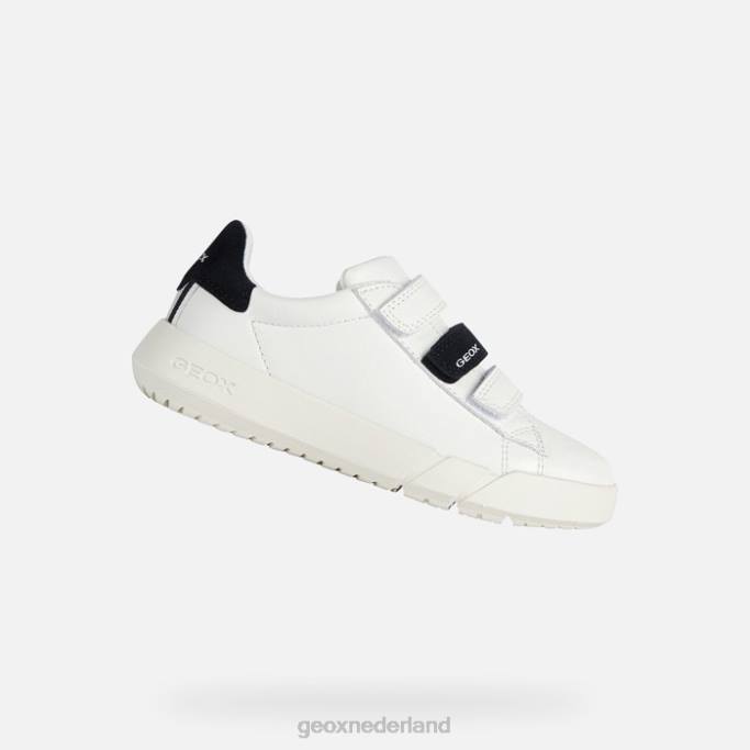 Geox hyro jongen 282Z1959 wit Zwart