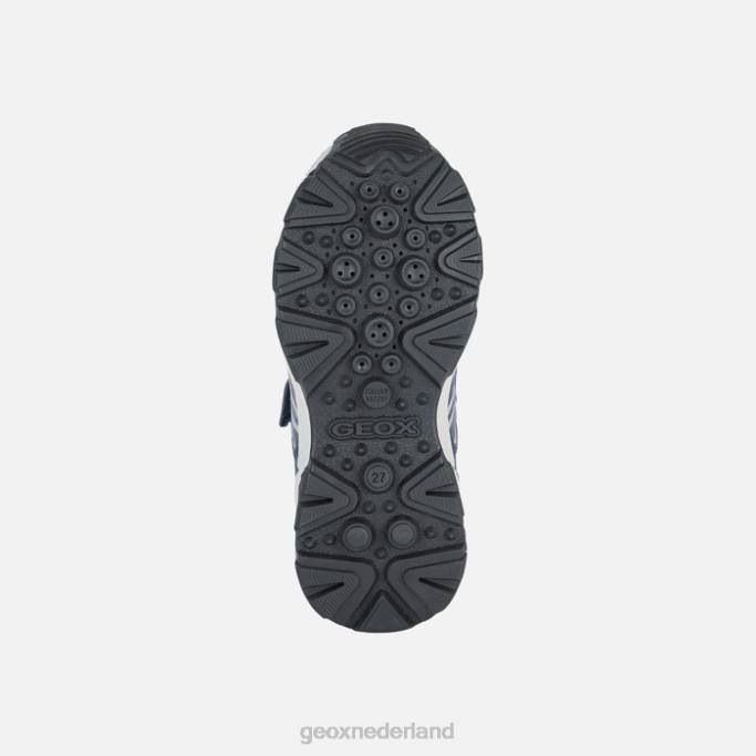 Geox magnetar abx junior 282Z1051 marine/oranje