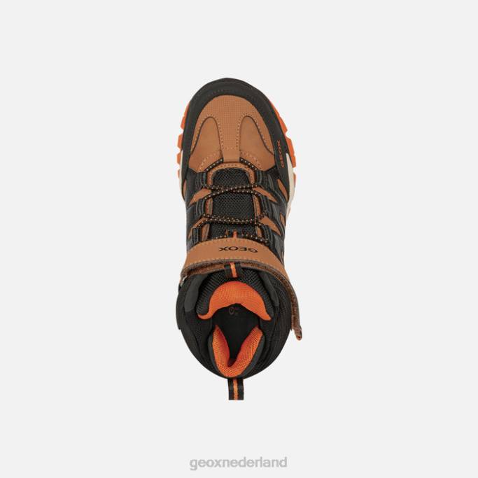 Geox montrack abx jongen 282Z1273 Het is bruin/zwart