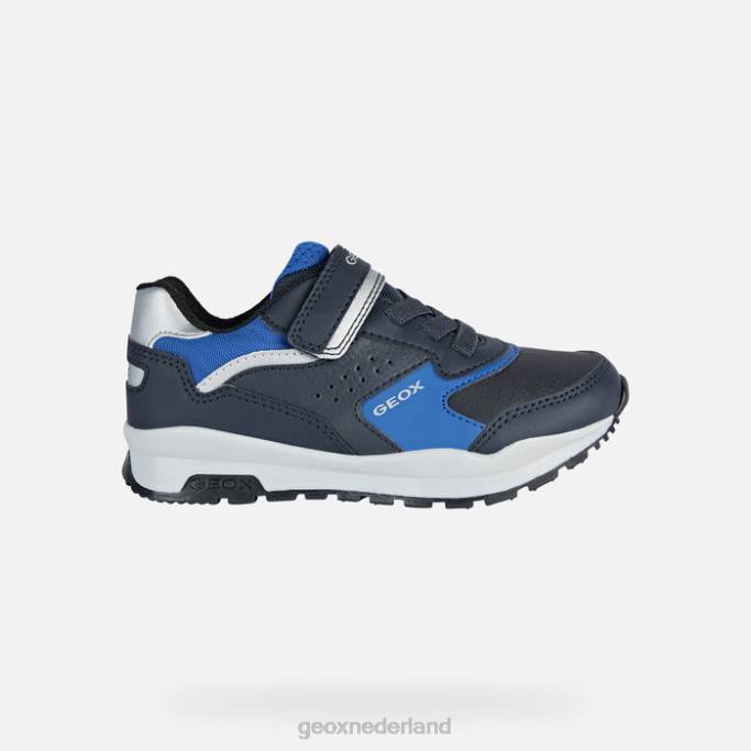 Geox pavel jongen 282Z1338 marine/koninklijk