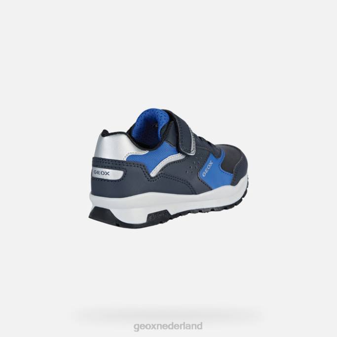 Geox pavel jongen 282Z1338 marine/koninklijk
