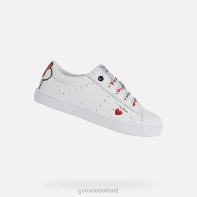 Geox Kath meisje 282Z1233 wit rood
