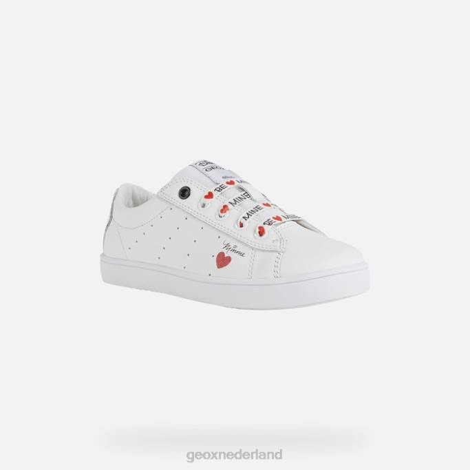 Geox Kath meisje 282Z1233 wit rood