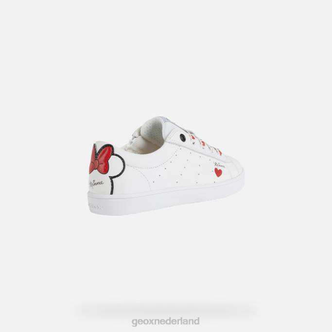 Geox Kath meisje 282Z1233 wit rood