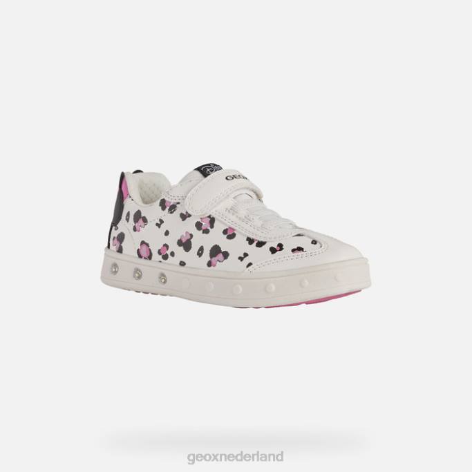 Geox skylin-meisje 282Z1209 wit Zwart