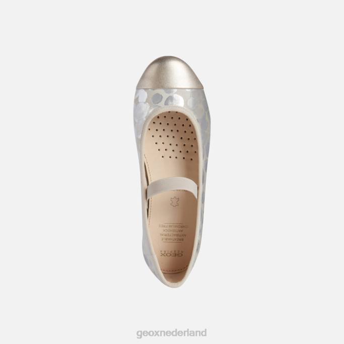 Geox plie meisje 282Z1196 beige/platina