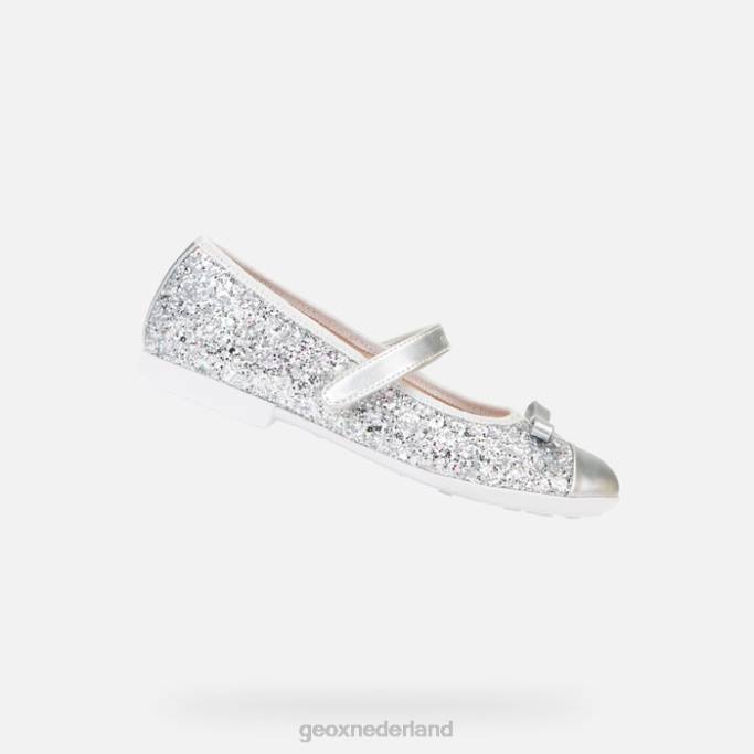 Geox plie meisje 282Z1912 zilver