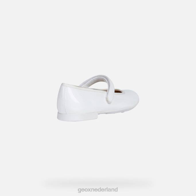 Geox plie meisje 282Z1915 wit