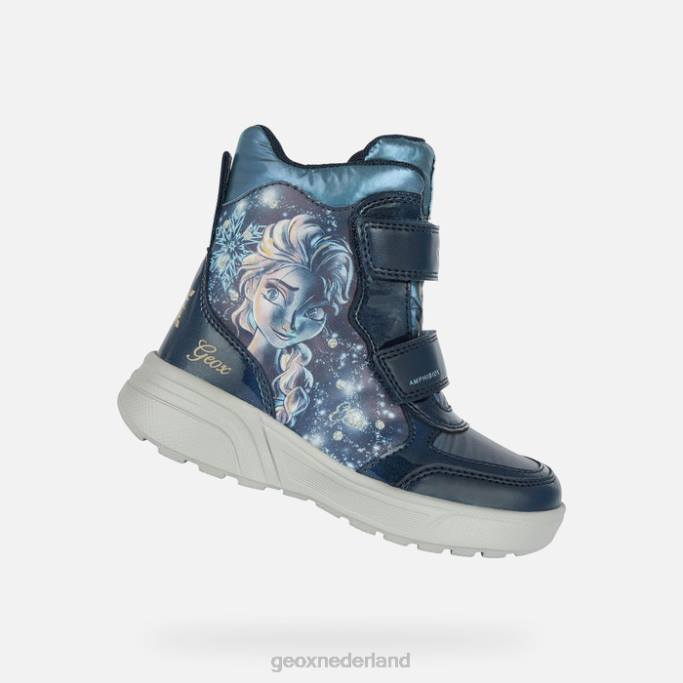 Geox sveggen abx meisje 282Z1097 donker marineblauw/platina