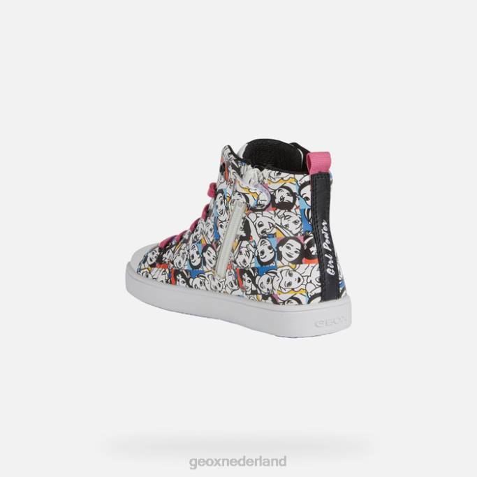 Geox Kath meisje 282Z1145 wit Zwart