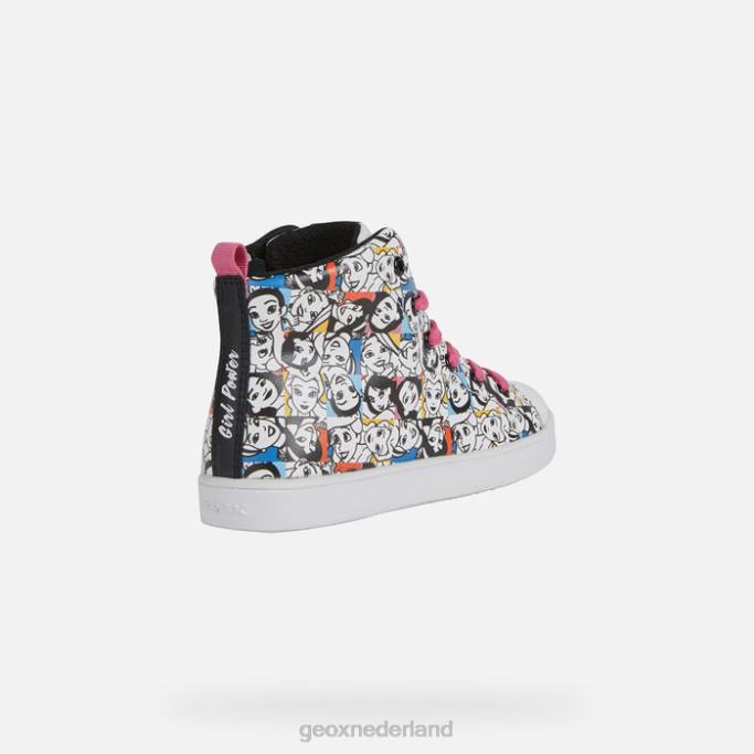 Geox Kath meisje 282Z1145 wit Zwart