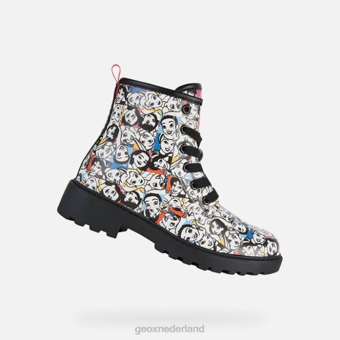 Geox casey meisje 282Z1201 wit/veelkleurig