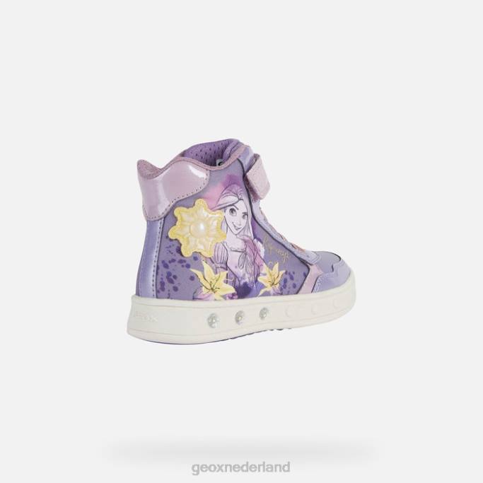 Geox skylin-meisje 282Z1173 lila/geel