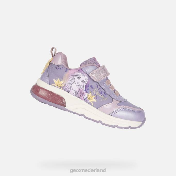 Geox spaceclub-meisje 282Z1169 lila/geel