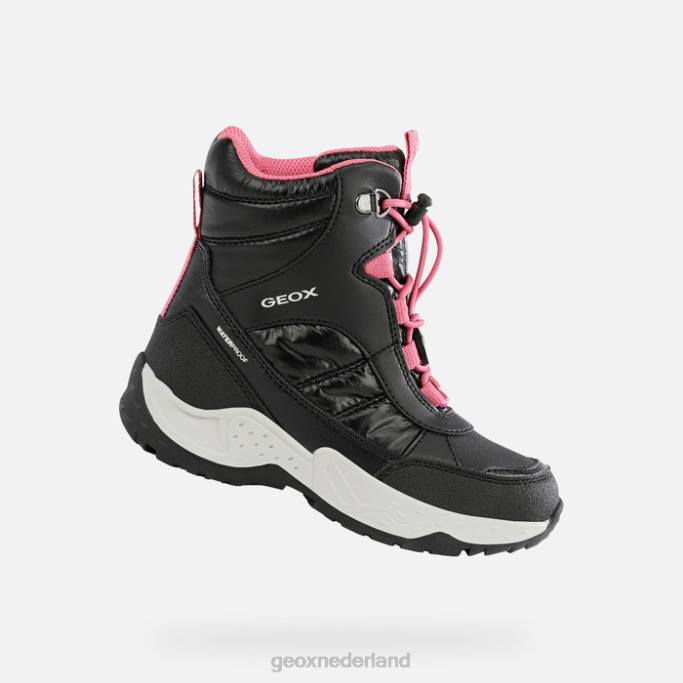 Geox sentiero meisje 282Z1232 zwart/fuchsia