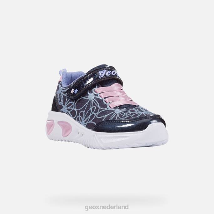 Geox assistent meisje 282Z1131 marine/roze