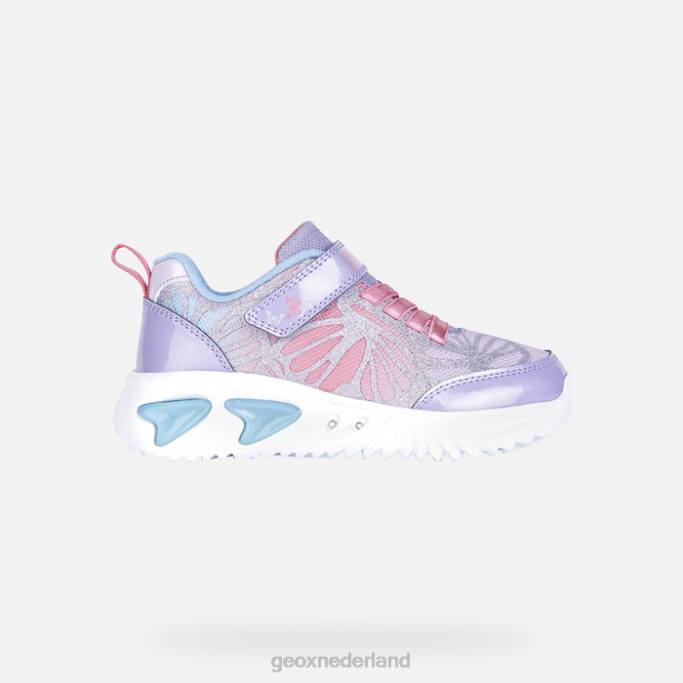 Geox assistent meisje 282Z995 lichtviolet/waterzee
