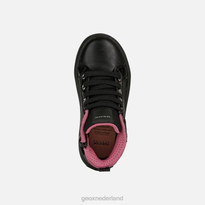 Geox panda meisje 282Z1239 zwart/fuchsia