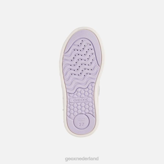 Geox skylin-meisje 282Z1220 zilver/fuchsia