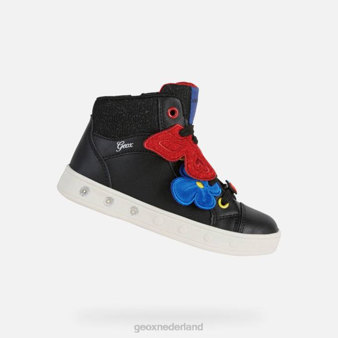 Geox skylin-meisje 282Z1935 zwart/veelkleurig