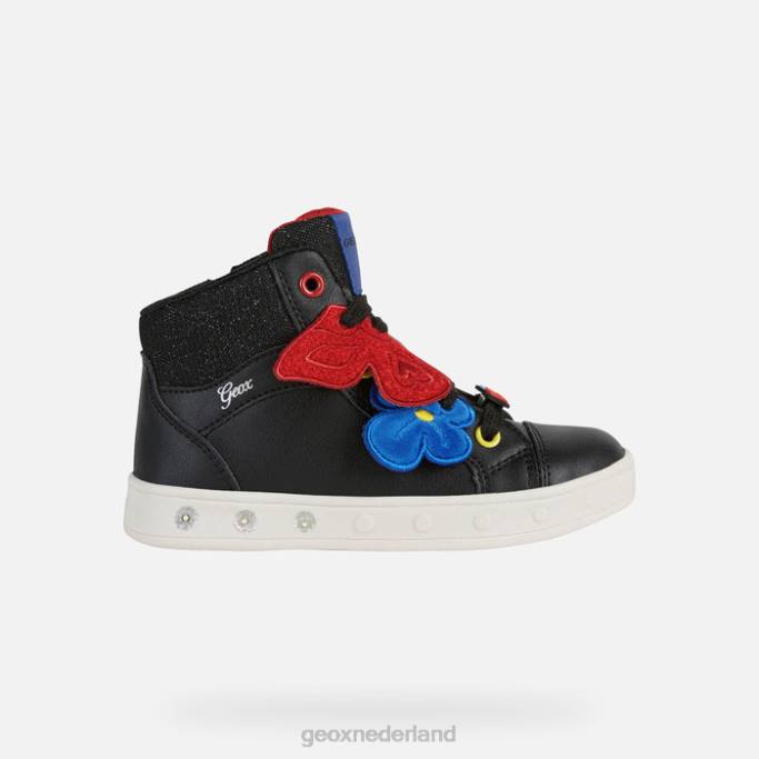 Geox skylin-meisje 282Z1935 zwart/veelkleurig